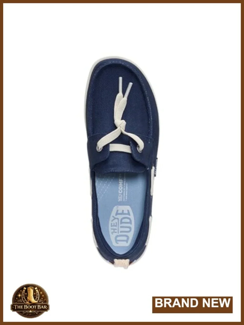 Washed Twill Lightweight Slip-On Loafer with Elastic Laces